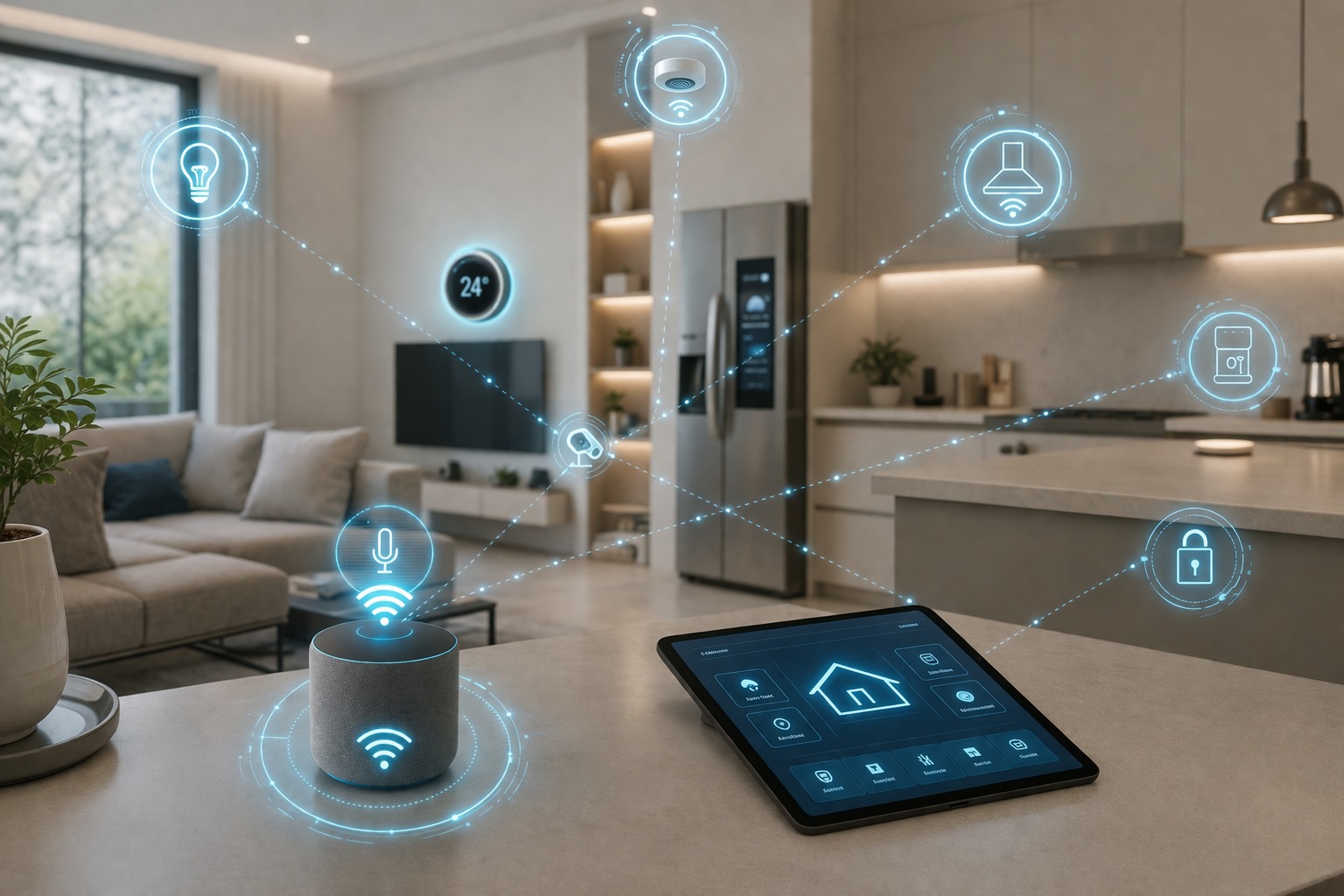 Skroman wireless smart home devices